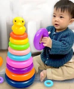Montessori Baby Toy Rolling Ball Tower Montessori Educational Games For Babies Stacking Track Baby Development Toys 1 2 3 Years