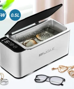 Ultrasonic Cleaner 35W Ultrasonic Glasses Jewelry Cleaner 500ML Ultrasonic Cleaning Machine Ultrasound Washing Bath For Glasses